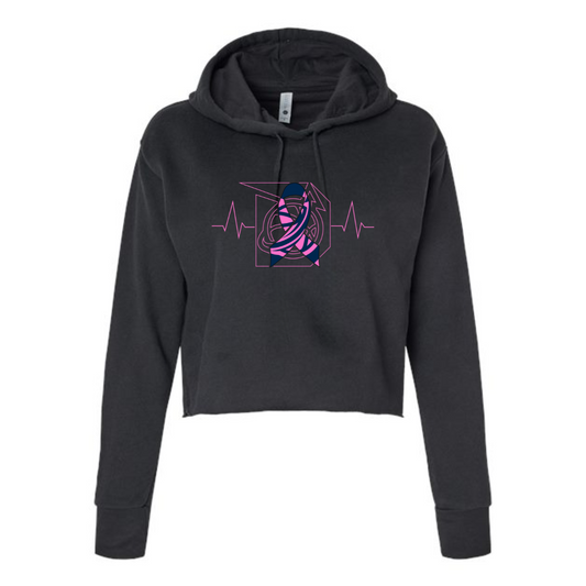 CroppedHoodieBlack