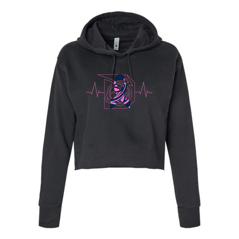 DEVELUP Breast Cancer Cropped Hoodie