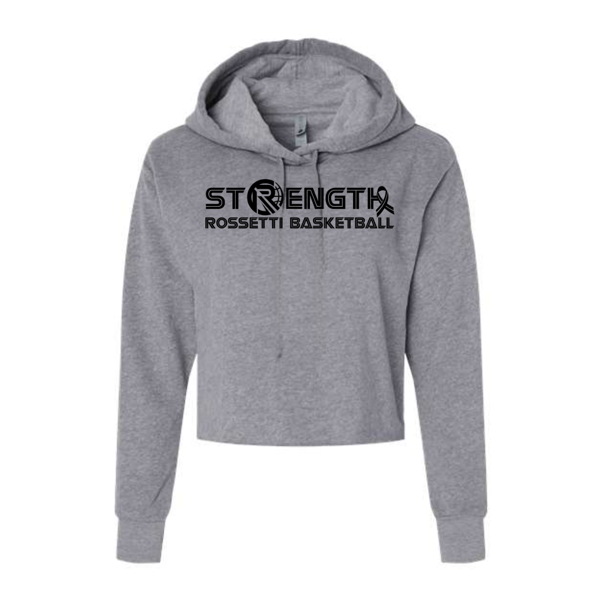 CroppedHoodieHeatherGrey