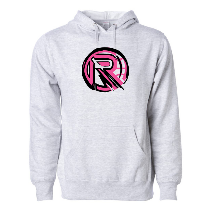 Pink Custom "R" Hoodie