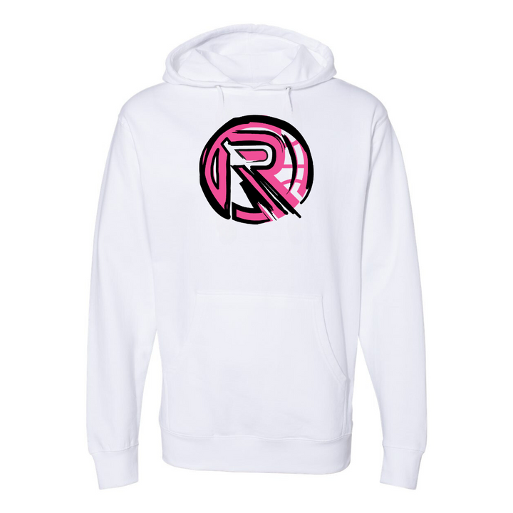 Pink Custom "R" Hoodie
